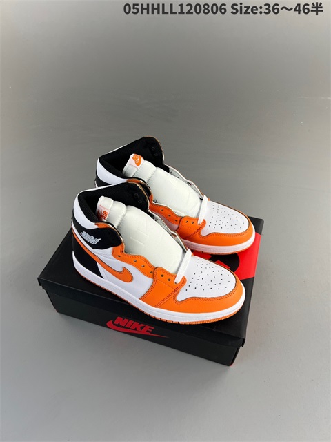 women air jordan 1 shoes H 2023-10-26-509